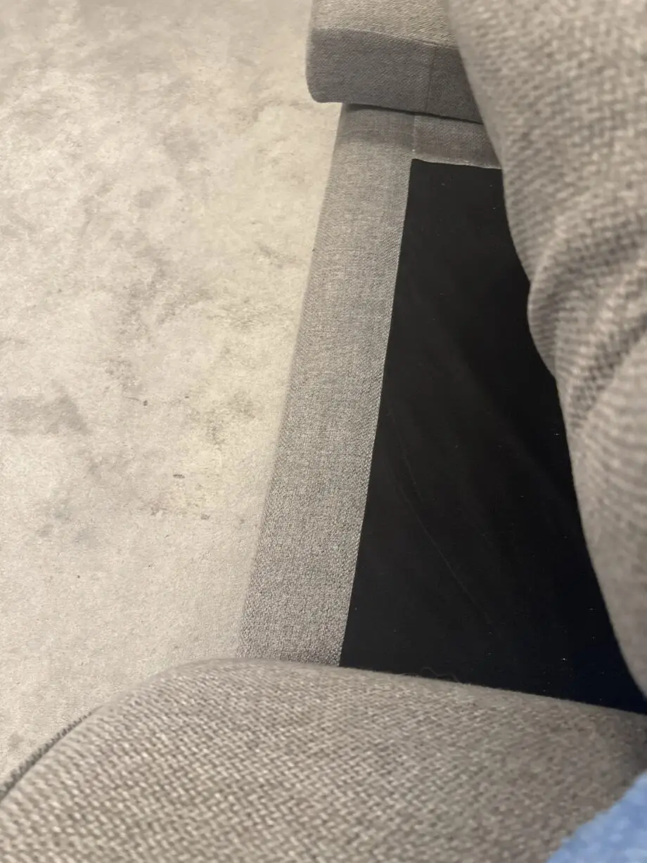 DFS GREY CORNER SOFA