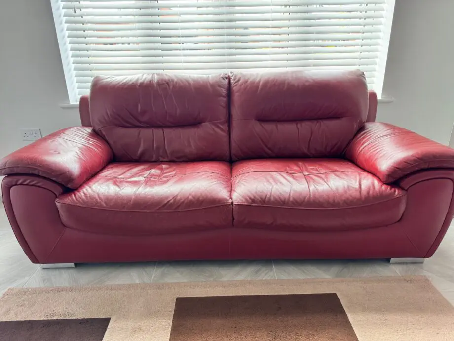 2 X 3 Seater Leather Sofa's from Harveys