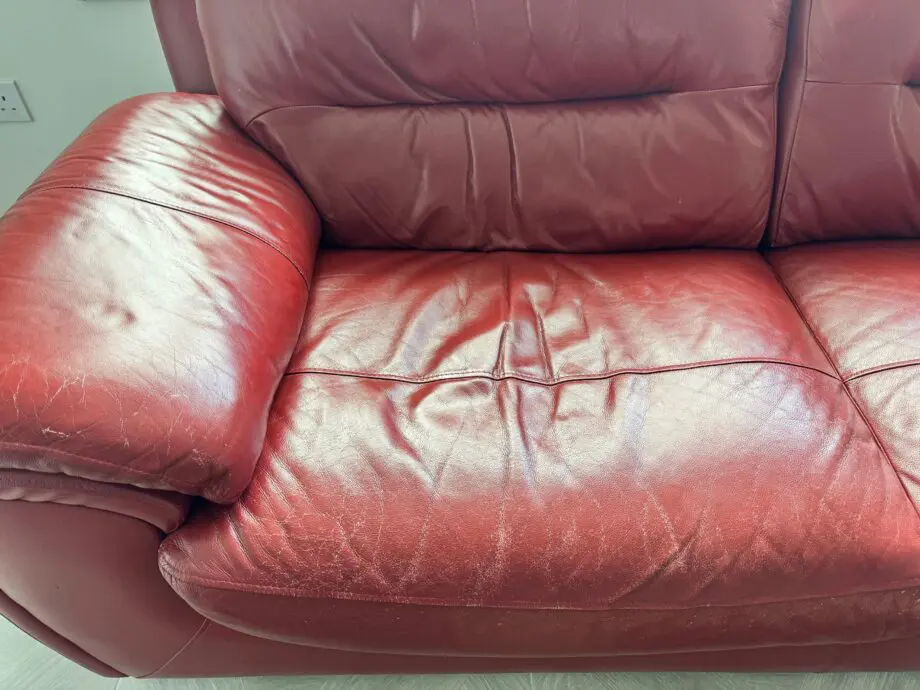 2 X 3 Seater Leather Sofa's from Harveys