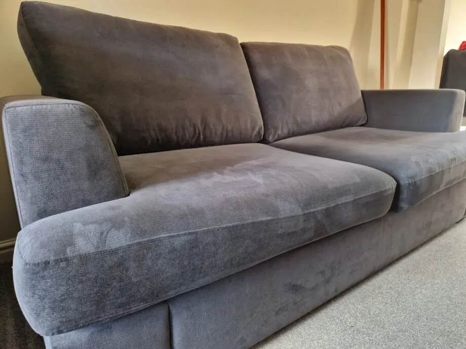 DFS Grey 3 Seater Sofa Bed