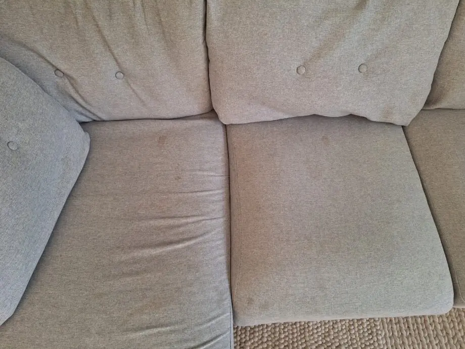 Grey L/corner sofa