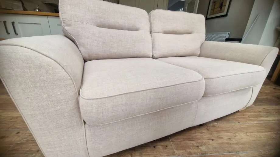 Large 2 seater fabric sofa