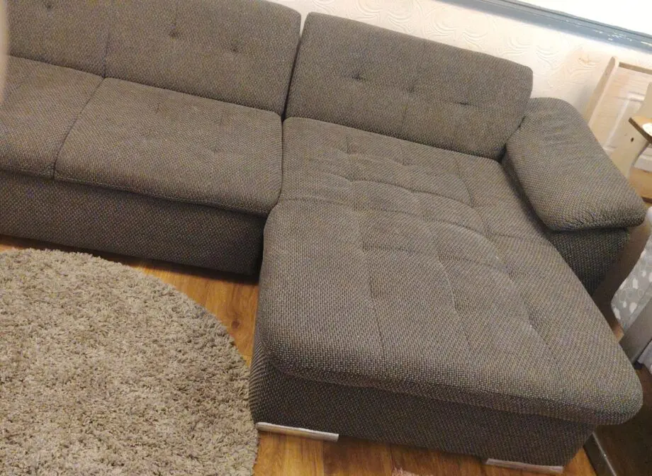 Grey large sofa