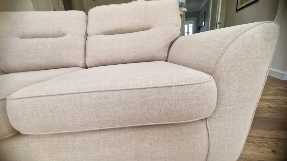 Large 2 seater fabric sofa