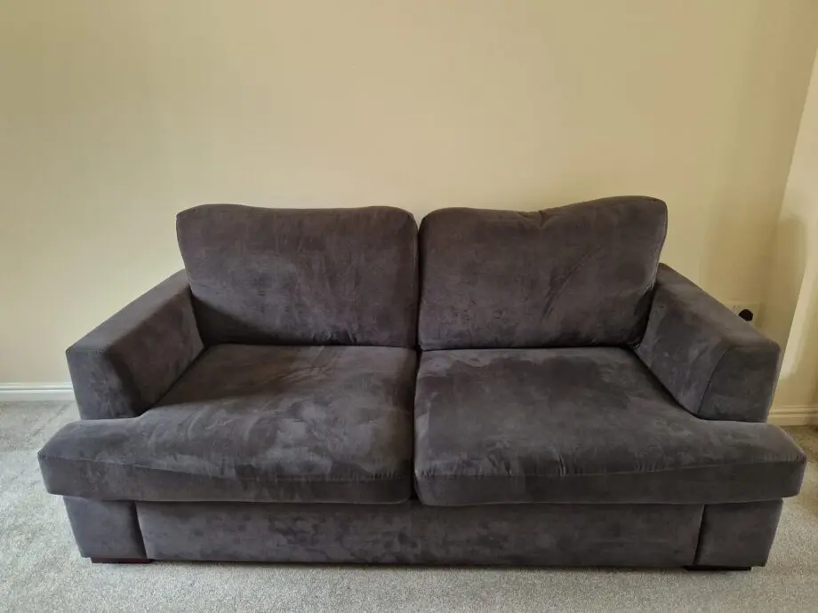 DFS Grey 3 Seater Sofa Bed