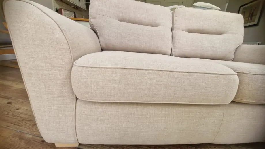 Large 2 seater fabric sofa