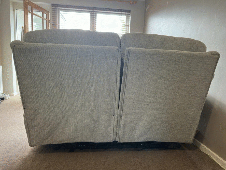 Lazyboy 2 seater electric recliner