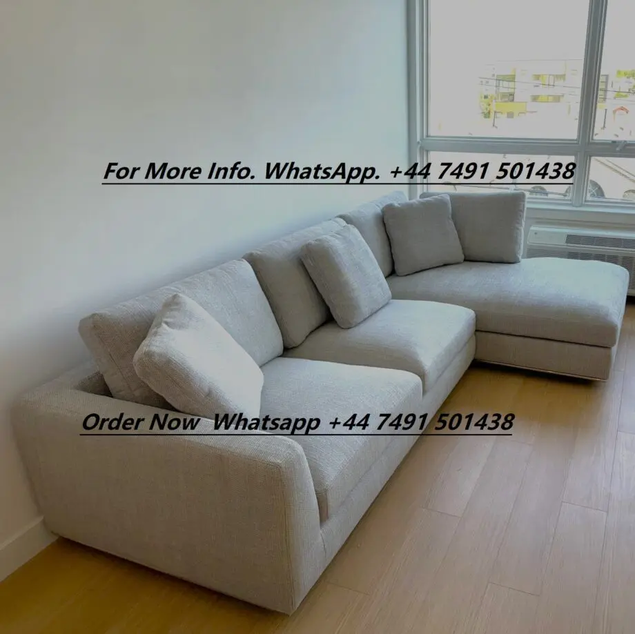 Grey Loaf Sectional Corner Sofa For Sale