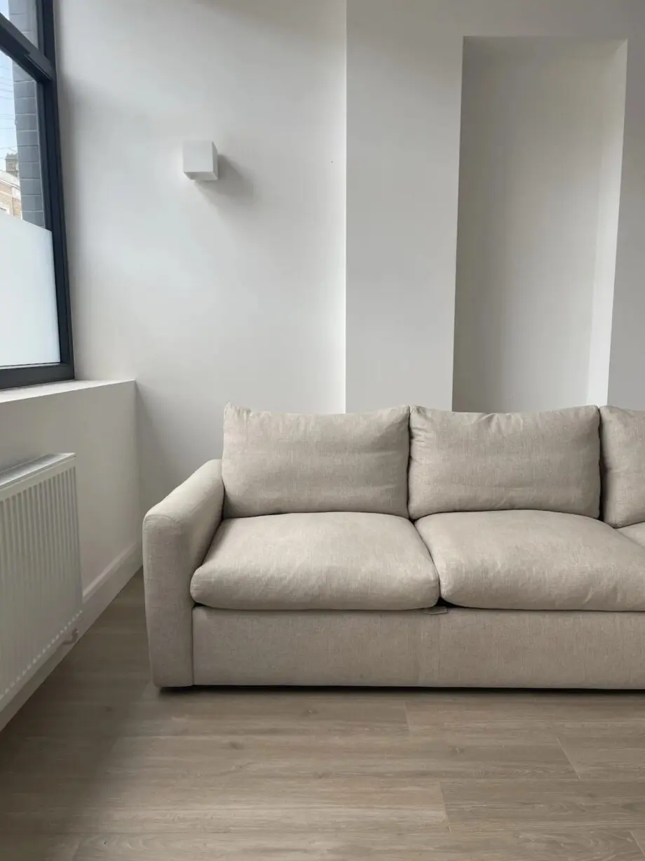 Loaf Chatnap modular Even Sided Storage Corner Sofa In Thatch house Fabric.