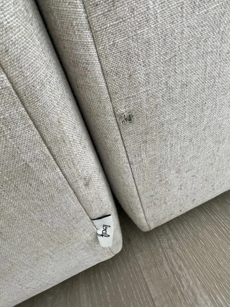 Loaf Chatnap modular Even Sided Storage Corner Sofa In Thatch house Fabric.
