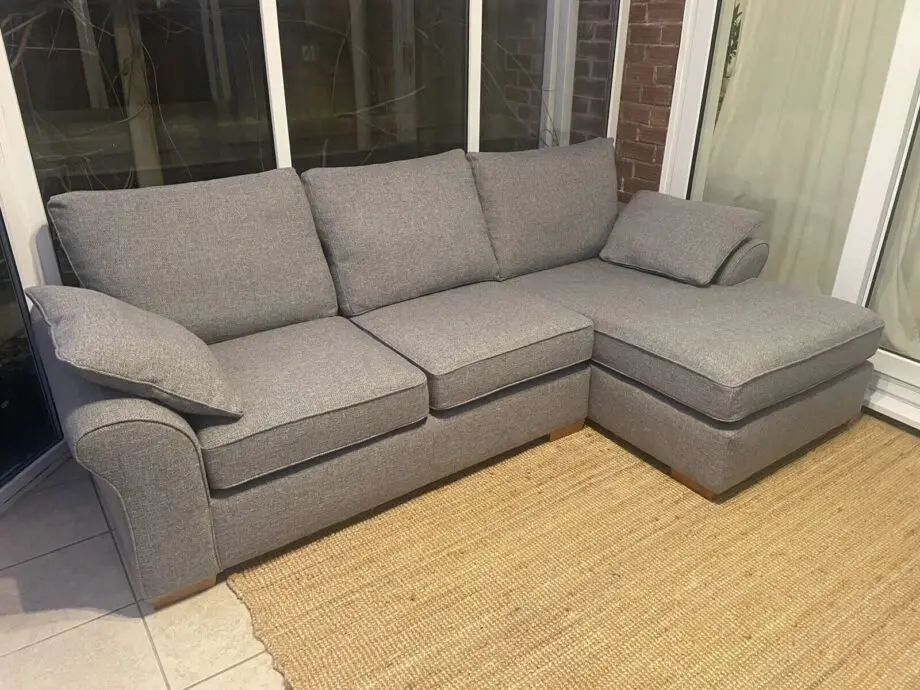 Next Michigan L-Shaped Sofa || High Back Cushion - Free Delivery