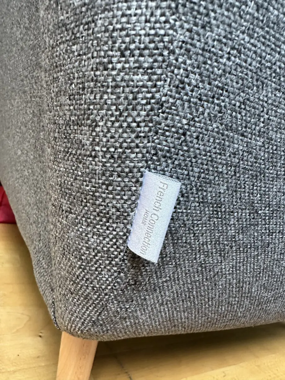 French Connection x DFS Zinc Grey 4 Seater Sofa