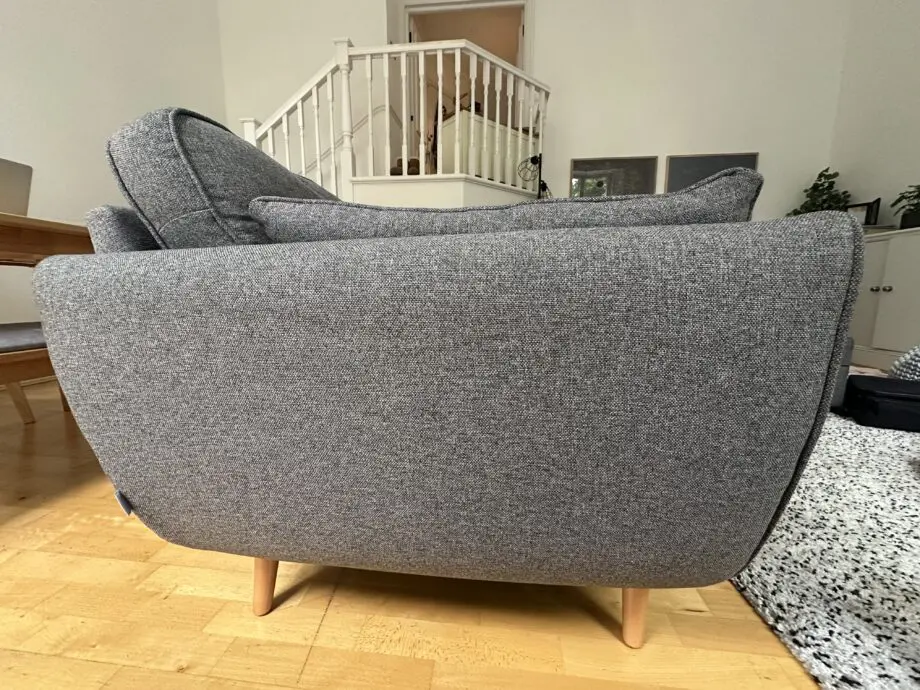 French Connection x DFS Zinc Grey 4 Seater Sofa