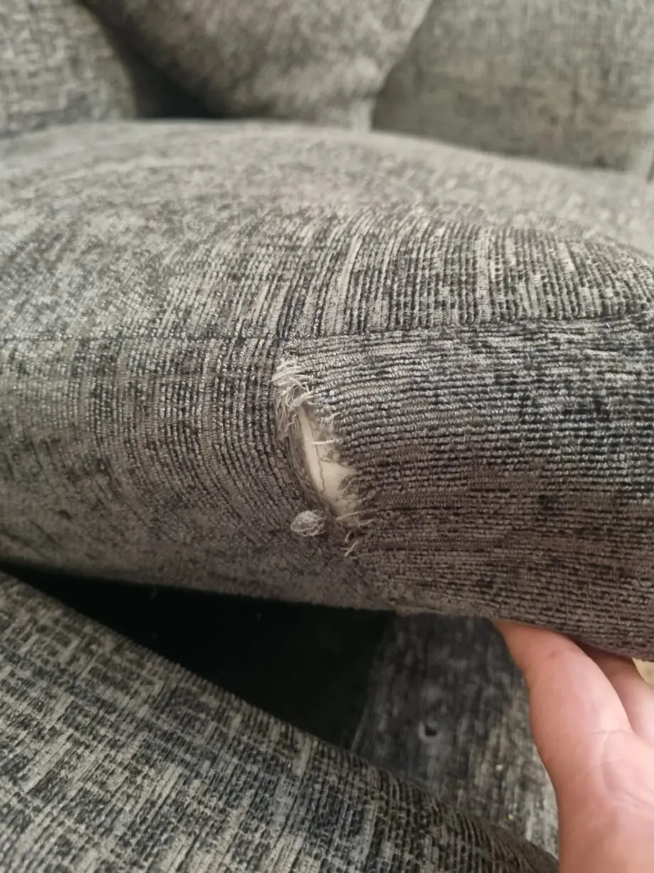 Argos Home Tammy 3 Seater Sofa in Charcoal