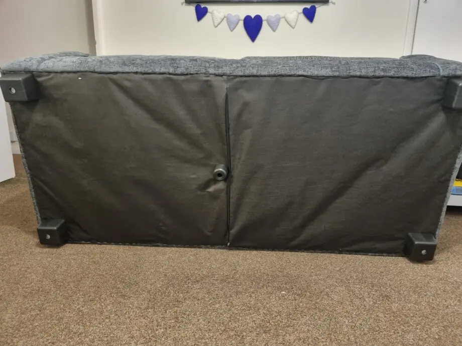 Argos Home Tammy 3 Seater Sofa in Charcoal