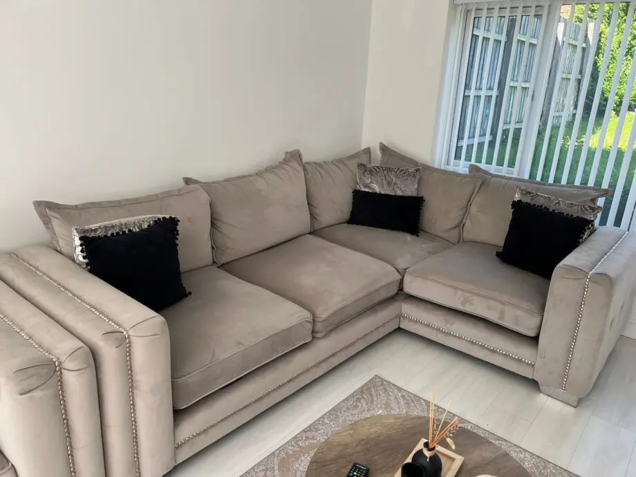 LLB Regency corner sofa and cuddle chair