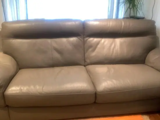 Sofology Santina 3 Seater Soft Leather Sofa