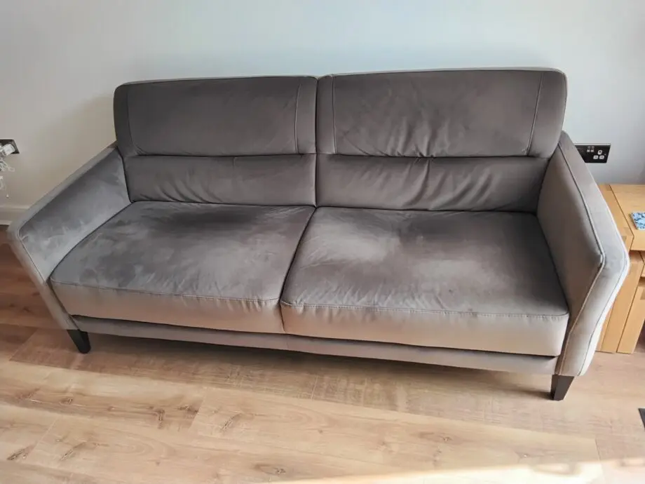 Oak Furniture Land 'Vittoria' Sofa Set (3 and 2 seater) in mink fabric