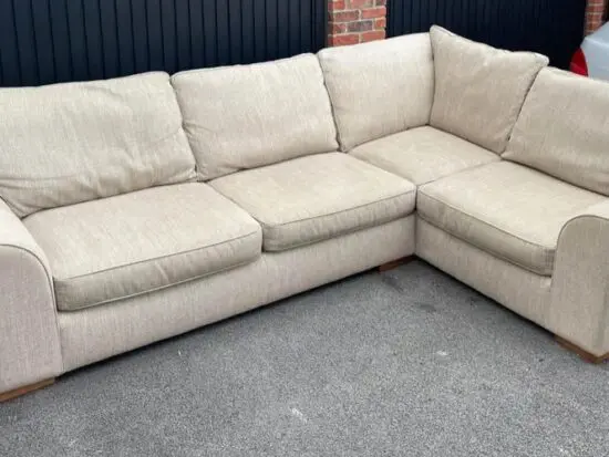 Beige NEXT Corner Sofa