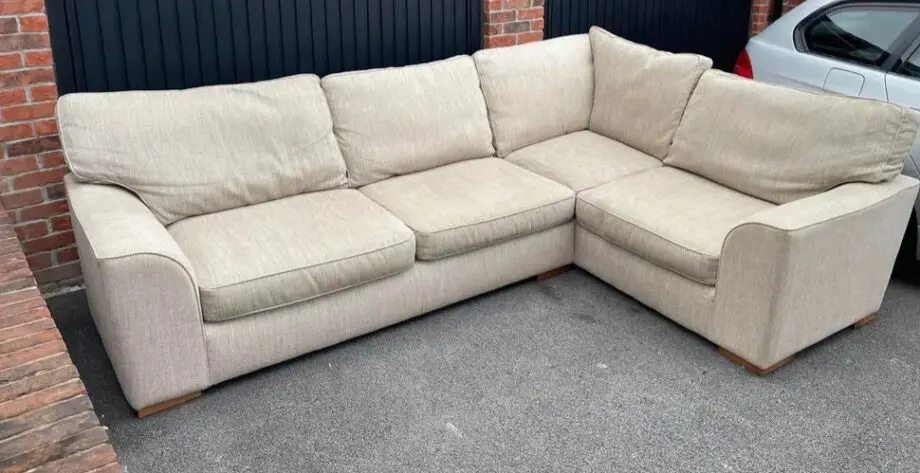 Beige NEXT Corner Sofa