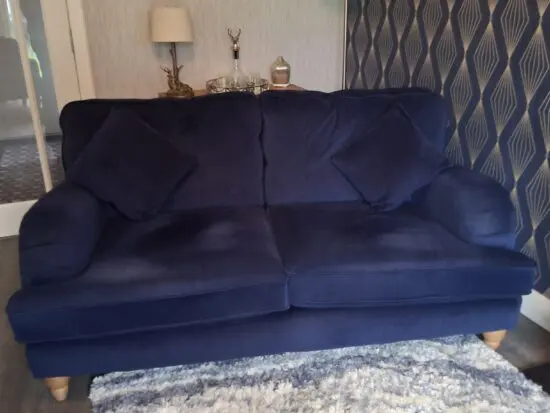 Next Next 2 seater sofa and footstool
