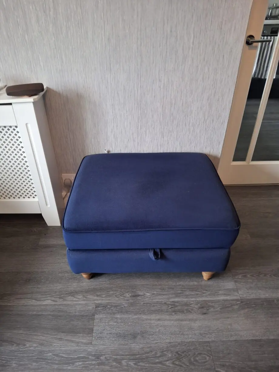 Next Next 2 seater sofa and footstool