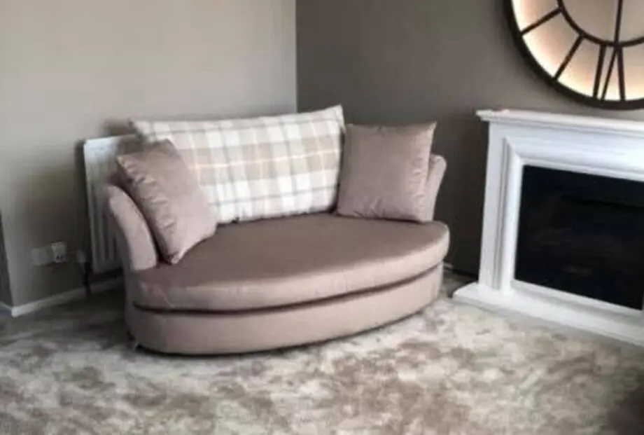 Gorgeous soft velvet sofas