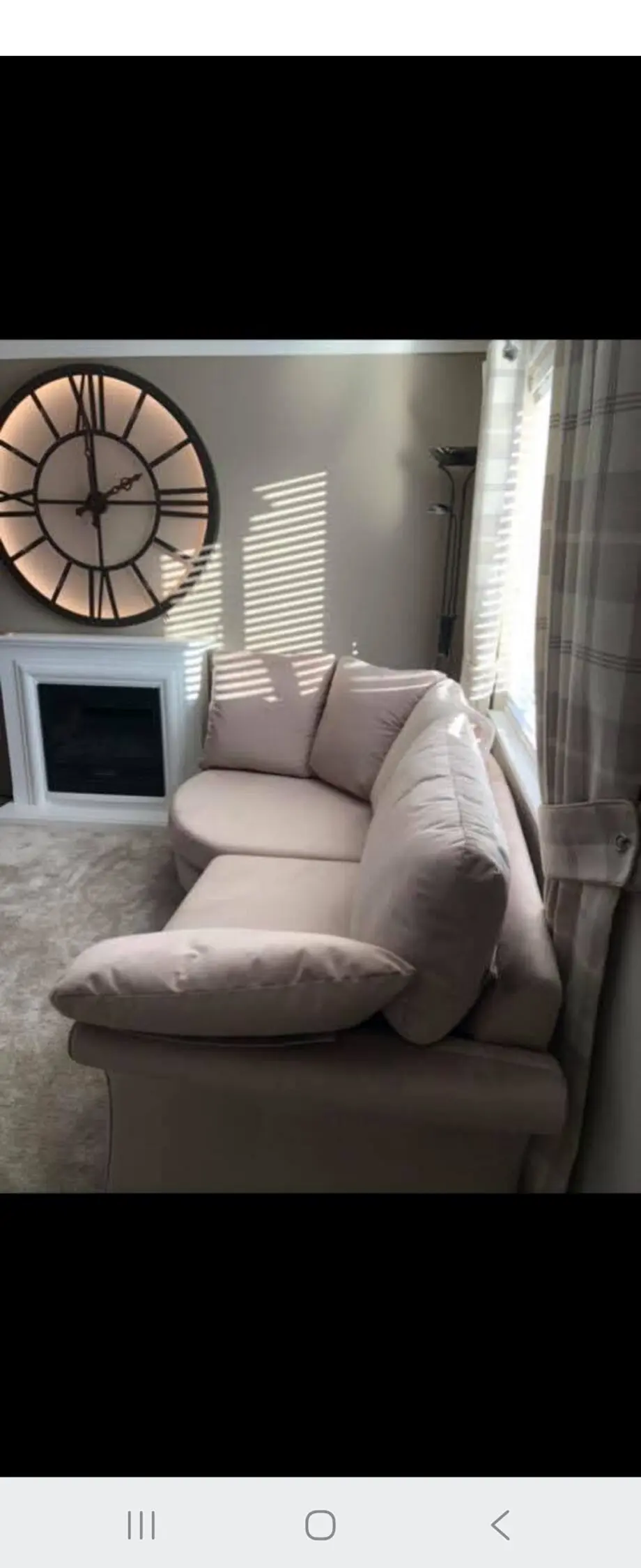 Gorgeous soft velvet sofas