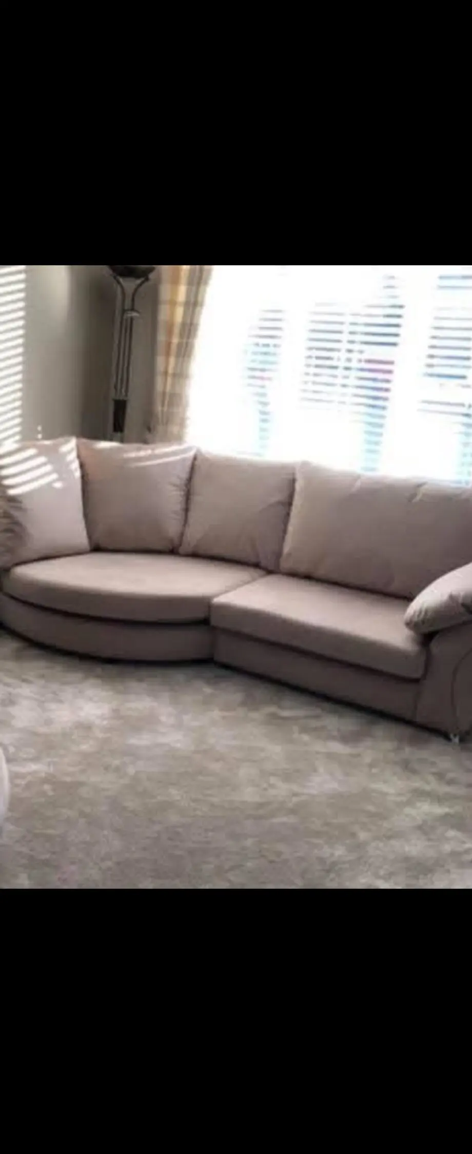 Gorgeous soft velvet sofas