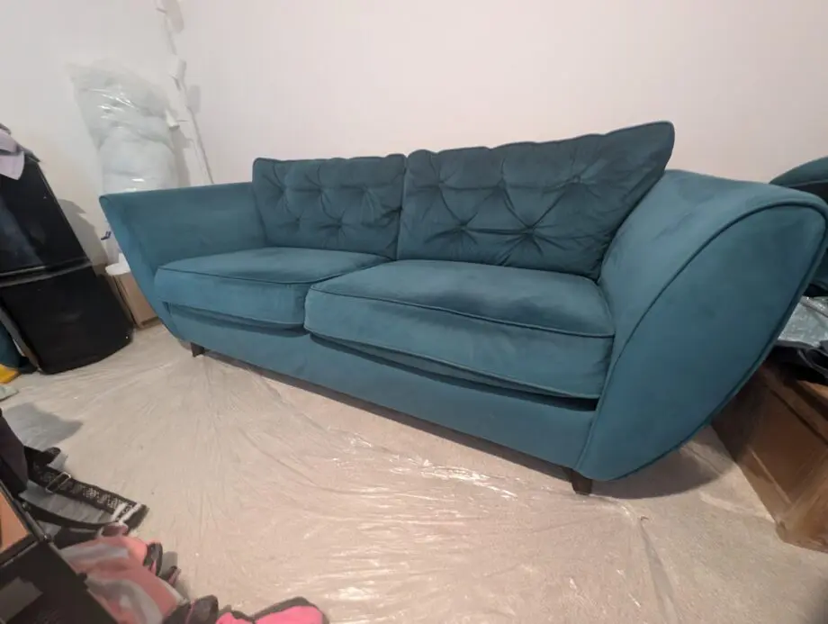 Teal 3 Seat Sofa (SCS Hoxton)