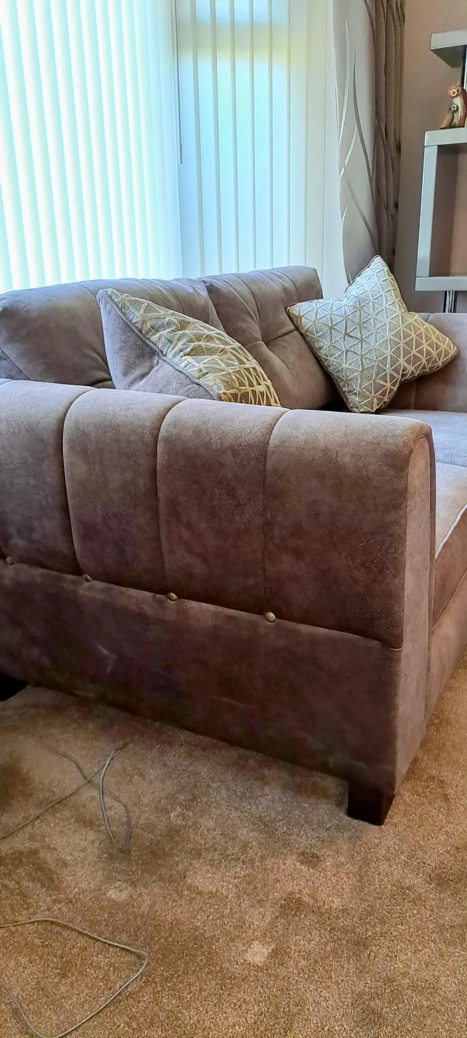 Furniture Village Ariana Range, dapple chocolate