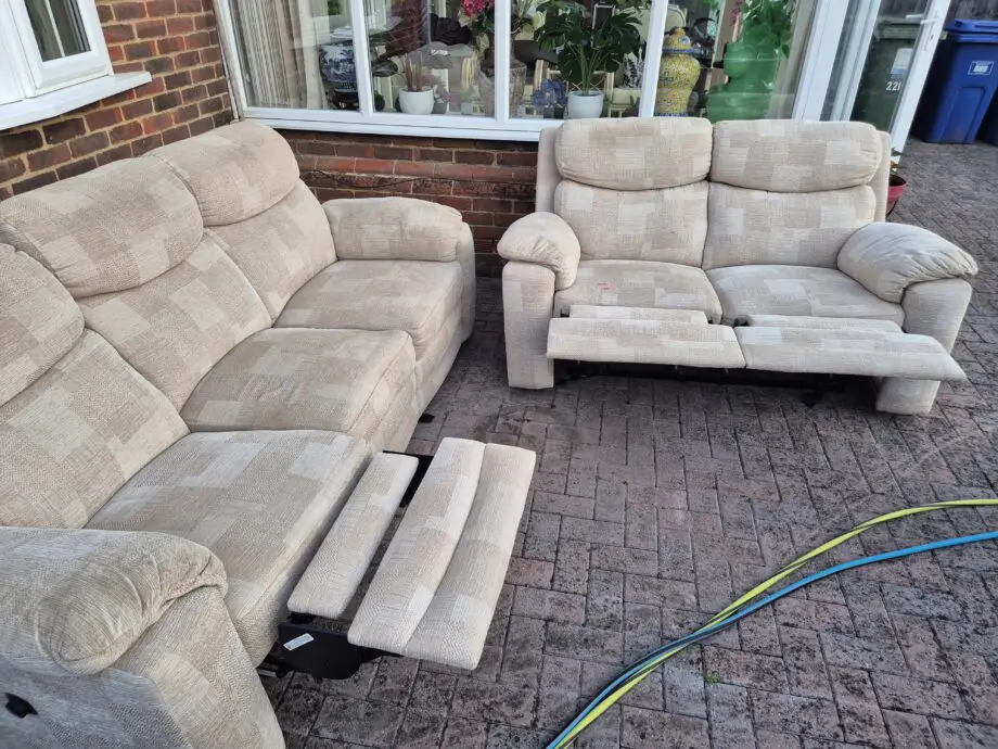Sofa set recliner 3 seater and 2 seater