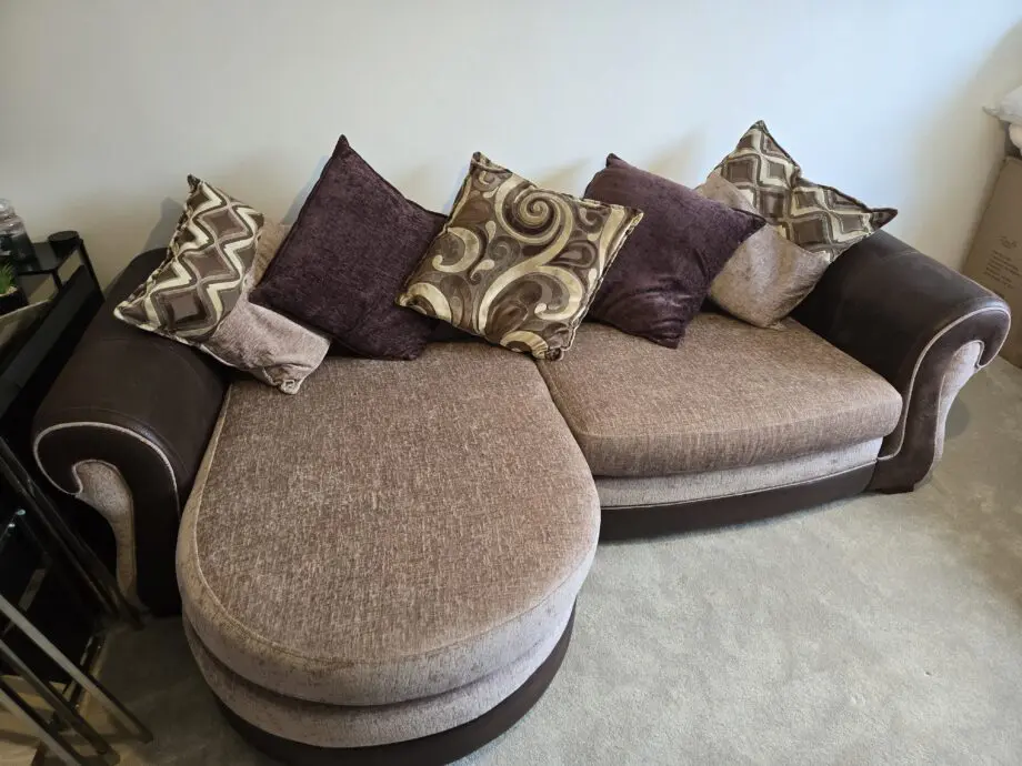 DFS Brown Sofa Set