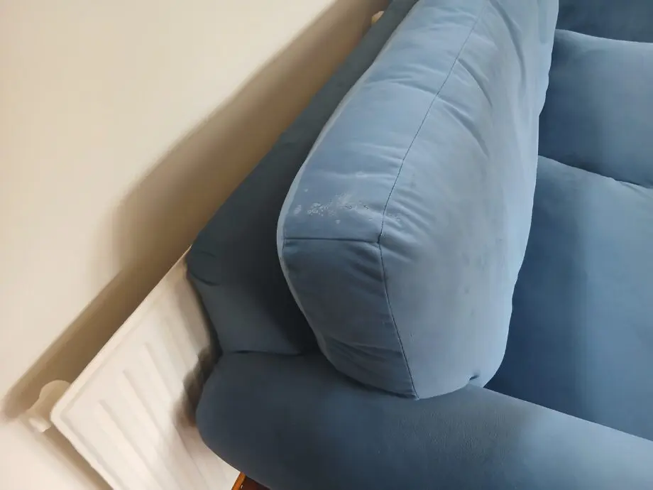NEXT Mabel Extra Large(4seater) Plush Velvet Air Force Blue