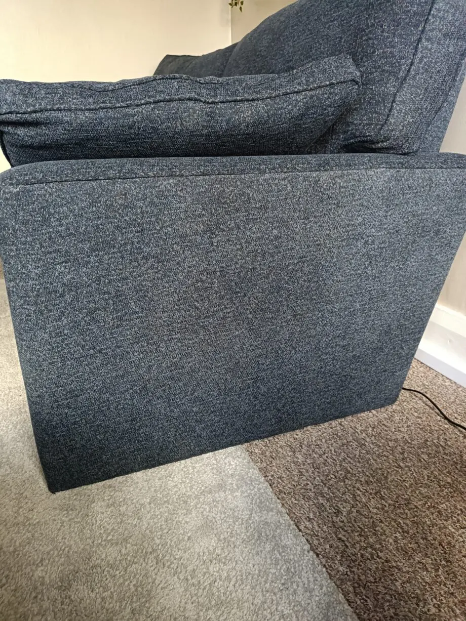 Next Navy, Large Stamford High Back Sofa
