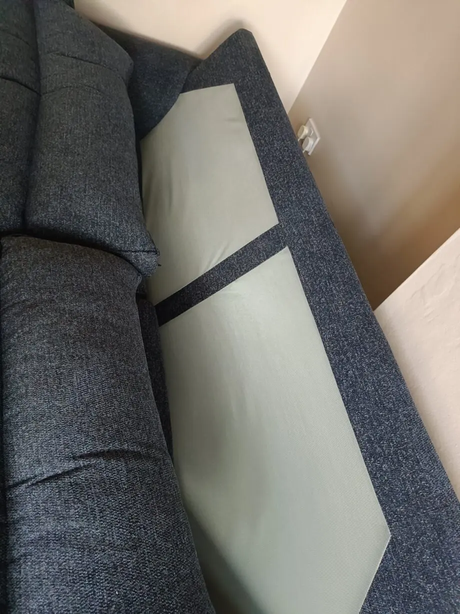 Next Navy, Large Stamford High Back Sofa