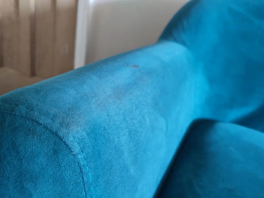 Teal 2-3 seater sofa, compact and excellent condition