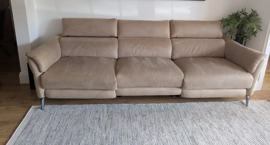Sofology Taupe Missouri 4 Seater Sofa