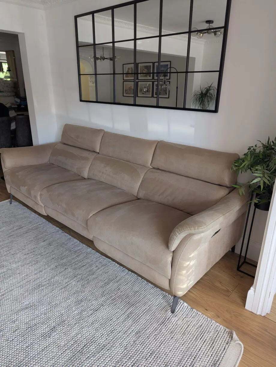 Sofology Taupe Missouri 4 Seater Sofa