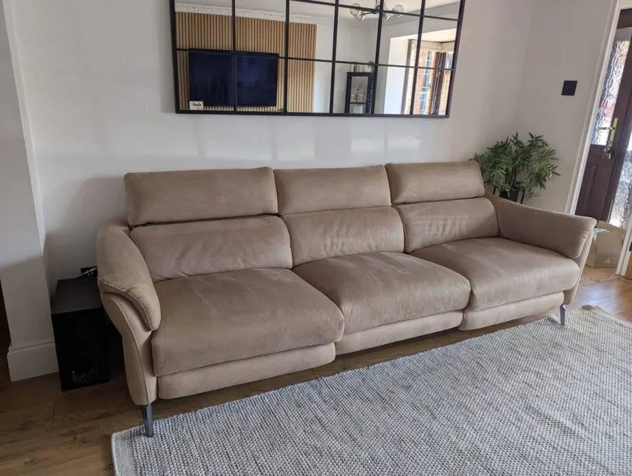 Sofology Taupe Missouri 4 Seater Sofa