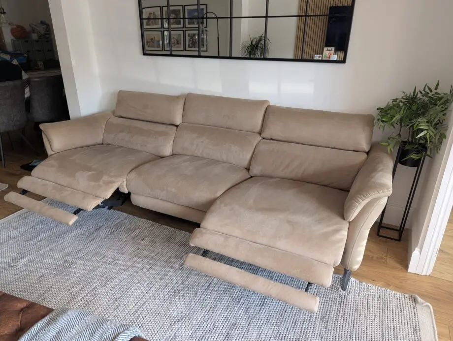 Sofology Taupe Missouri 4 Seater Sofa