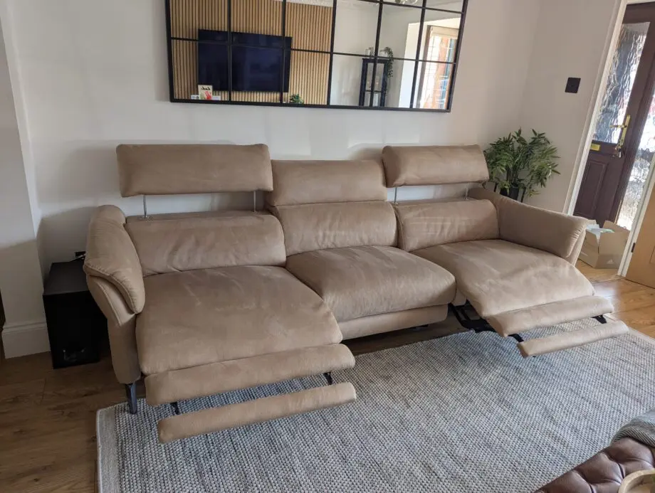 Sofology Taupe Missouri 4 Seater Sofa