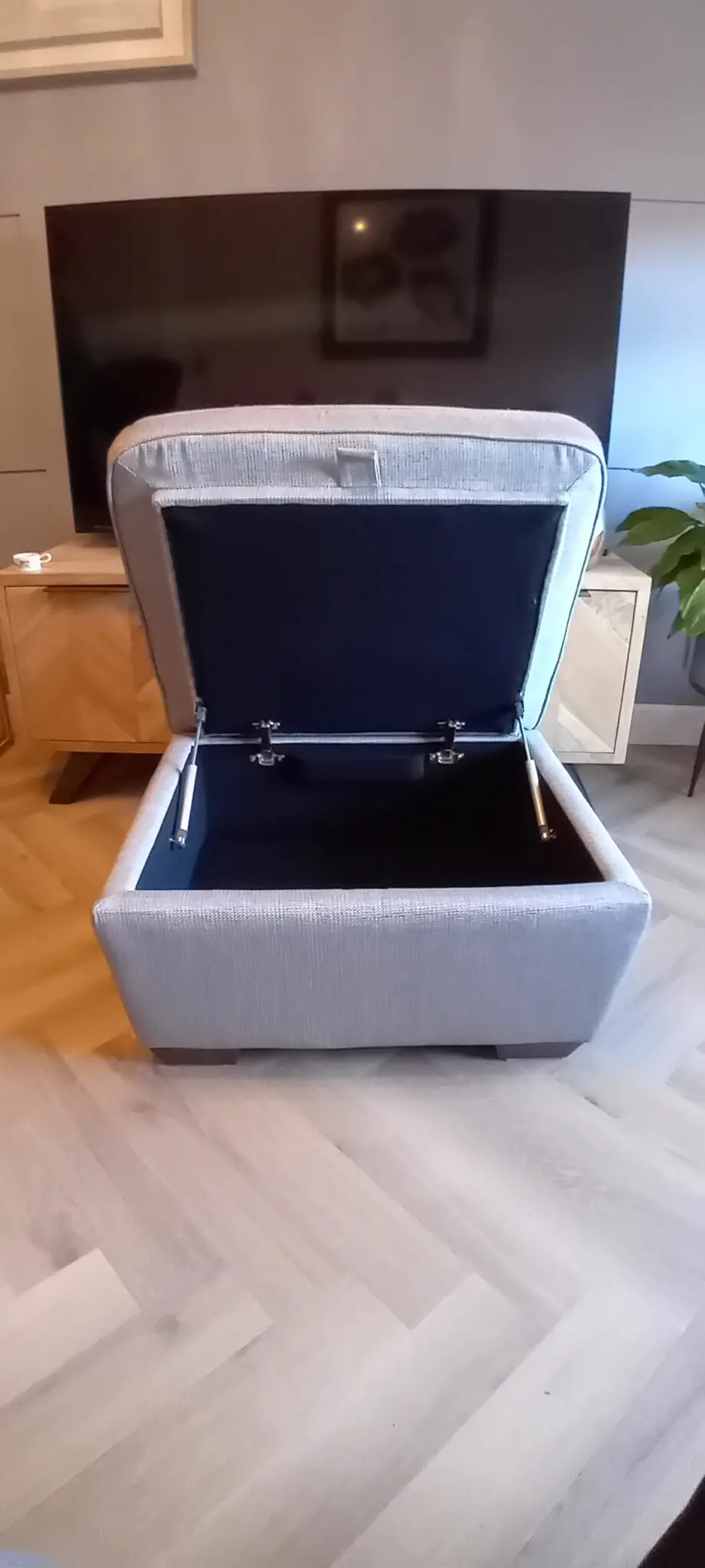 Barker&Stonehouse Sofa&matching storage footstool