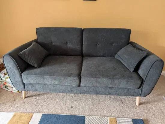 Msofa 2 seater, charcoal