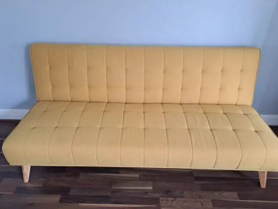 Livia Ochre Futon