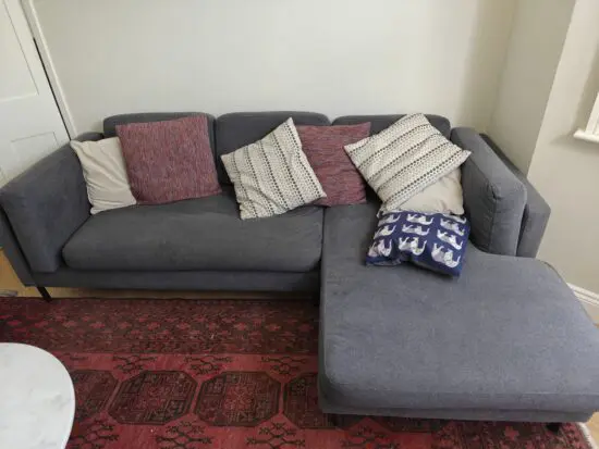Swoon Anthracite Corner Sofa