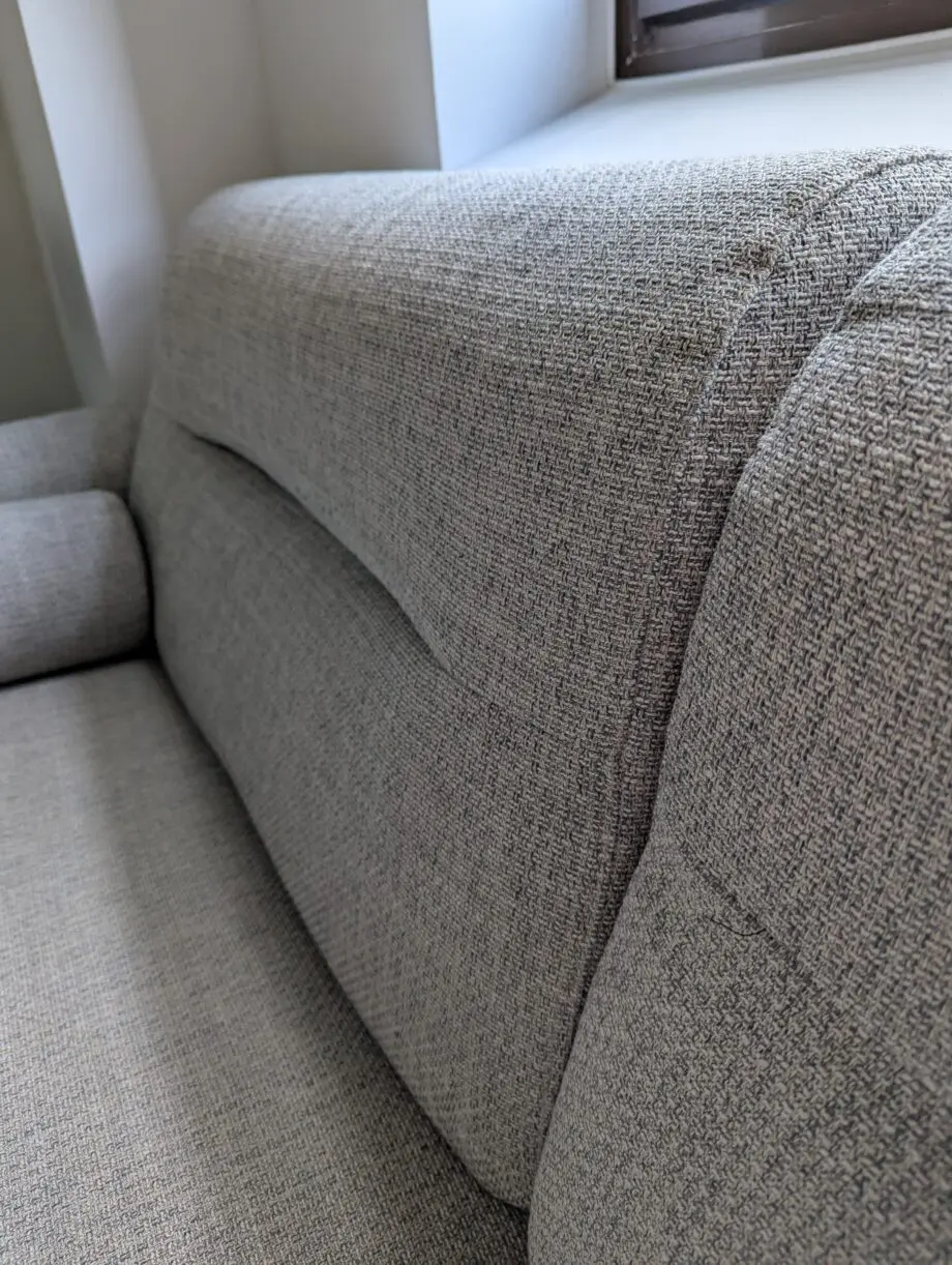 Ikea light grey LANGARYD sofa