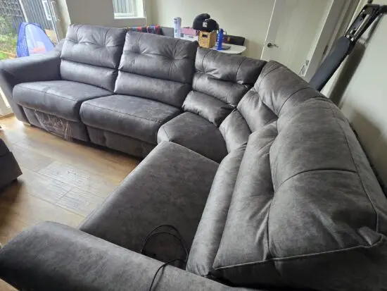 scs Brand new grey corner sofa