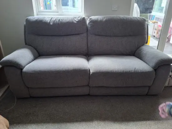 DFS grey sofa