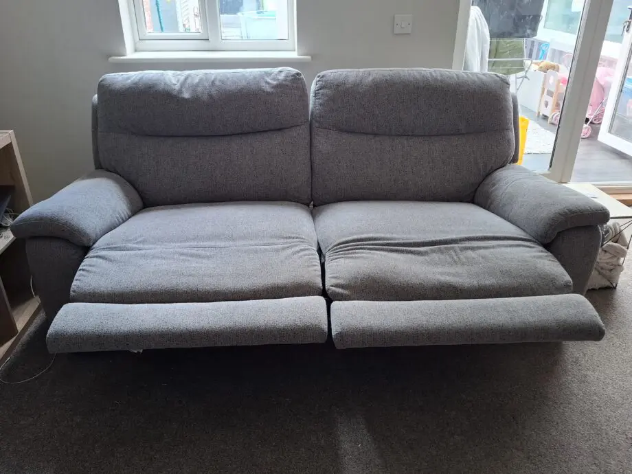 DFS grey sofa